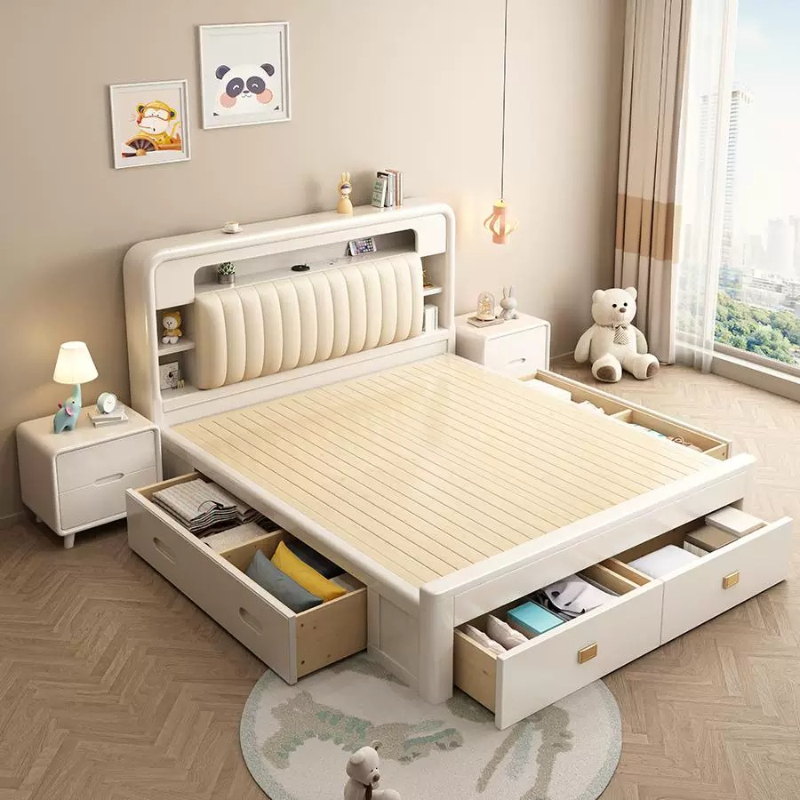 Lift Drawer Storage Single Bed - King Size Bed Frame With Storage Drawers recension och pris