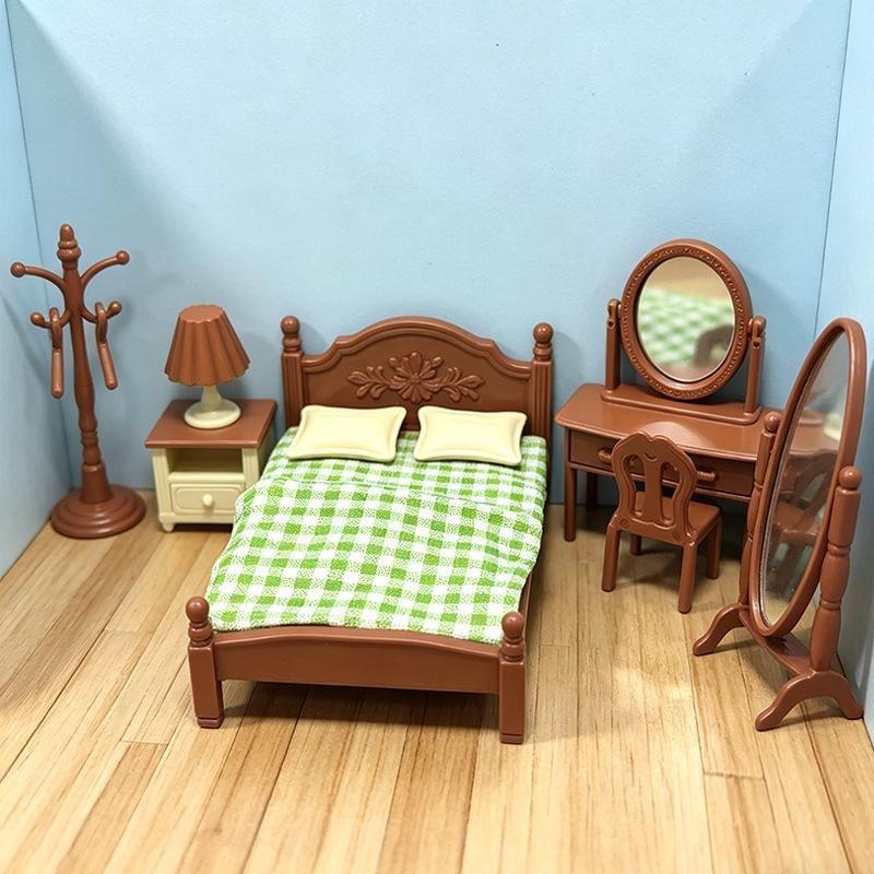 New Doll House Miniature Furni - Bedroom Furniture recension och pris