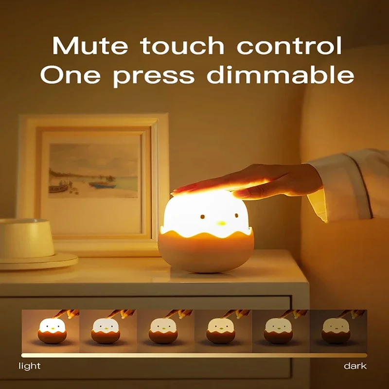 Led Children Touch Night Light - Floating Nightstand With Led Light recension och pris