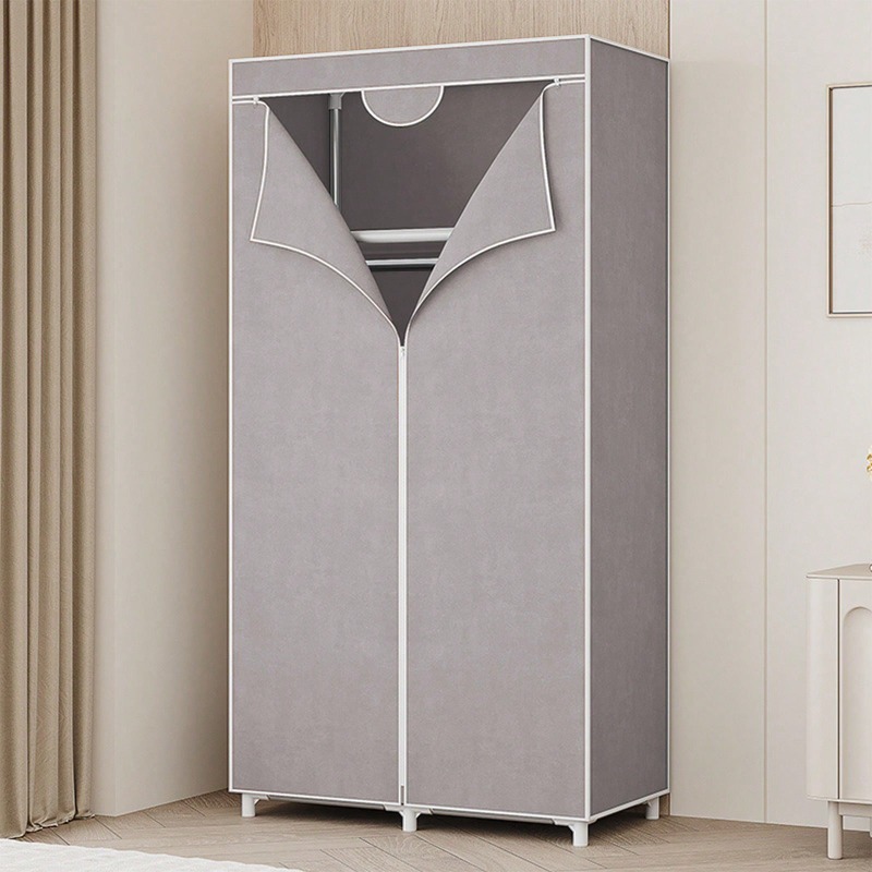 Red/Gray/Blue/Coffee Portable  - Wardrobe Closet Portable Fabric Cover recension och pris