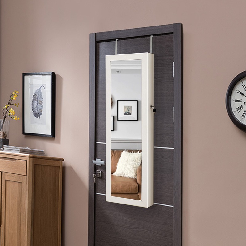 Mirror full body dressing mirr - Full Length Mirror Jewelry Armoire recension och pris