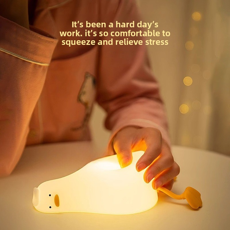 Duck Rechargeable LED Night Li - Floating Nightstand With Led Light recension och pris
